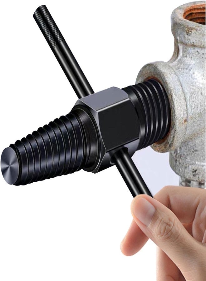 DRUCILA Screw Extractor use Water Pipe Screw Removal Tool Broken Bolt Remover for 1/2 Inch 3/4 Inch Pipe Valve Faucet, Easy Out Stripped Screw and Damaged Bolt Extractor for Damaged Or Broken Screws. - Image 4